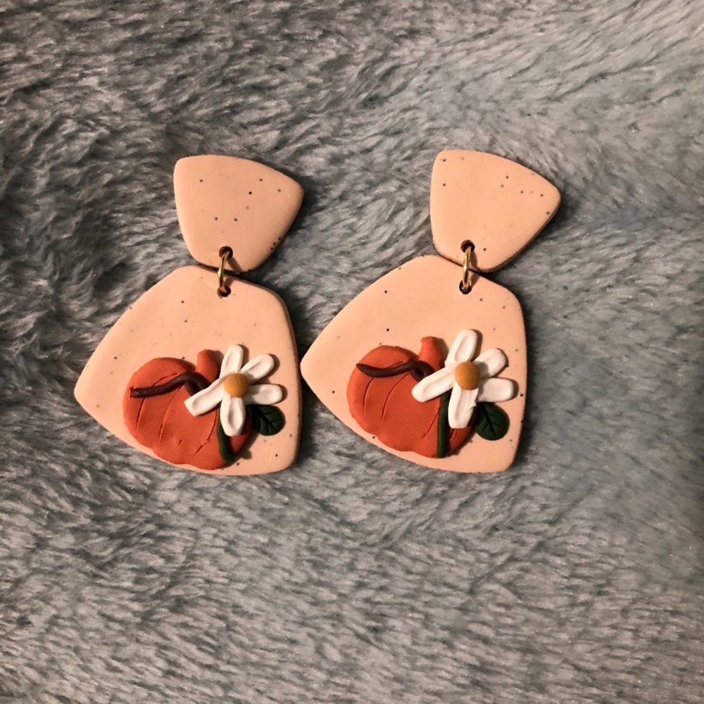 Pumpkin dangles